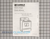 Owner's Manual - Part # 1037170 Mfg Part # 316257940