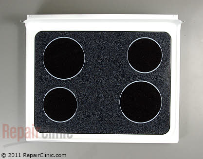 Glass Cooktop WB57K10097 Main Product View