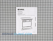 Owners manual - Part # 936972 Mfg Part # 154407601