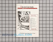 Use & care guide - Part # 191626 Mfg Part # LIT3188264