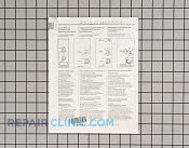 Manuals, Care Guides & Literature - Part # 1111924 Mfg Part # 23230260N004