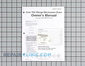 Manuals, Care Guides & Literature - Part # 1024823 Mfg Part # 53001208