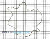 Tub Seal - Part # 1168663 Mfg Part # WH08X10023
