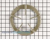 Grate, burner small (dark taupe (kgct025yal0)) - Part # 500760 Mfg Part # 3180928