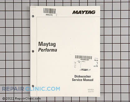 Manual, service mayt 16010622 Main Product View