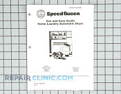 Owners manual - Part # 599489 Mfg Part # 500288
