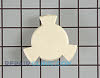 Glass Tray Drive Coupling 8206228 Alternate Product View