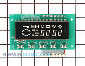 User Control and Display Board - Part # 423365 Mfg Part # 166004