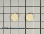 Plug-button,almond, cabinet base, (2) - Part # 440100 Mfg Part # 215217703