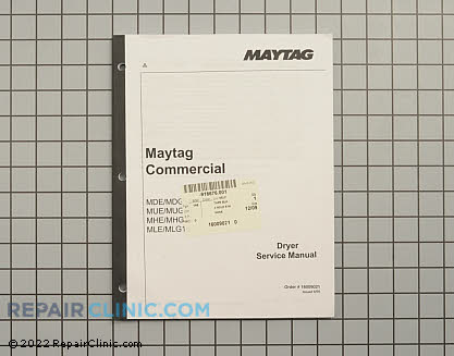Repair Manual 16009021 Main Product View