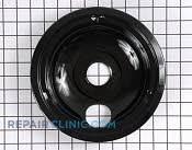 8 Inch Burner Drip Bowl - Part # 587127 Mfg Part # 4389590