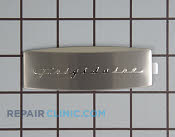 Nameplate - Part # 1259383 Mfg Part # 241808601