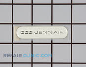 Nameplate (wht) - Part # 664007 Mfg Part # 61002062