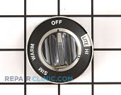 Knob, burner - Part # 713648 Mfg Part # 7733P068-60