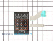 Keypanel asm - Part # 255603 Mfg Part # WB27X735