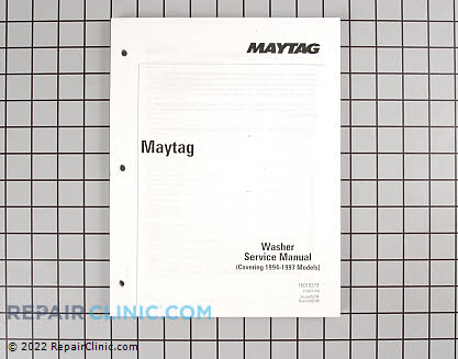 Repair Manual 16010373 Main Product View