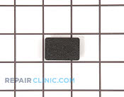 Plug button handle black - Part # 773057 Mfg Part # WR12X10136