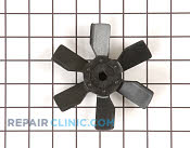 Fan Blade - Part # 1090818 Mfg Part # WP73X10009