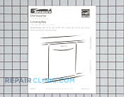 Owners manual - Part # 1056968 Mfg Part # 154497901