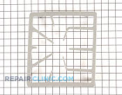 Grate, sgcs, single, gray semigloss - Part # 1042722 Mfg Part # 142543