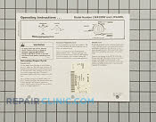 Manual, operating-lw - Part # 545660 Mfg Part # 39147
