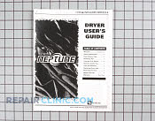 Manuals, Care Guides & Literature - Part # 516746 Mfg Part # 33001874