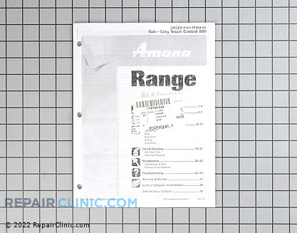 Manual, use & care 8113P404-60 Main Product View