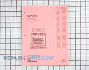Manuals, Care Guides & Literature - Part # 218668 Mfg Part # RB231001
