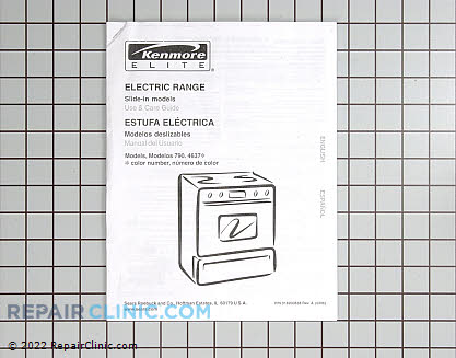 Owner's Manual (OEM)  318200838, 1036171