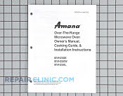 Owner's Manual - Part # 792801 Mfg Part # 12401522