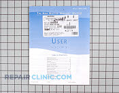 Manual, use & care - Part # 1024912 Mfg Part # 62728660