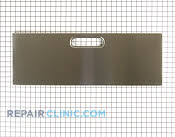 Panel, drawer front (stainless steel) - Part # 1061014 Mfg Part # 9756328