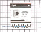 Repair Manual - Part # 1025824 Mfg Part # 8178076