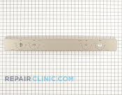 Front Panel - Part # 1087062 Mfg Part # WB36K10439