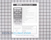 Owners manual - Part # 493747 Mfg Part # 316000931