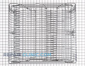 Upper Dishrack Assembly - Part # 1376484 Mfg Part # 8801315-36