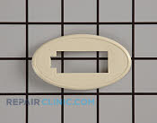 Nameplate assy, almond - Part # 449937 Mfg Part # 218156513