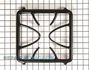 Burner grate single-black - Part # 875607 Mfg Part # WB31T10041