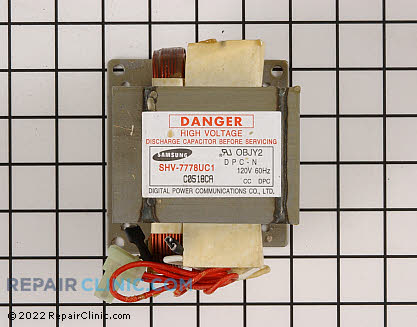 High Voltage Transformer WB27X10133 Main Product View