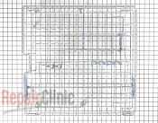Upper Dishrack Assembly - Part # 1486553 Mfg Part # W10243301
