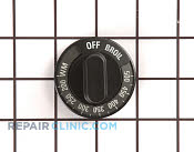 Thermostat Knob - Part # 256542 Mfg Part # WB3K5155