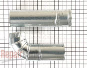 Exhaust Duct - Part # 2237009 Mfg Part # W10470674