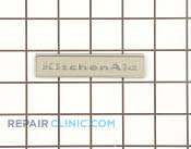 Nameplate - Part # 1182774 Mfg Part # W10046610