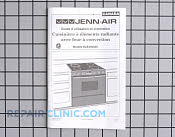 Owner's Manual - Part # 704680 Mfg Part # 74004678