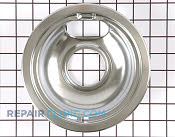6 Inch Burner Drip Bowl - Part # 1028573 Mfg Part # 484637