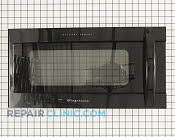 Microwave Oven Door - Part # 1533138 Mfg Part # 5304473671