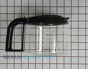 Carafe assembly (onyx black) - Part # 1178776 Mfg Part # 8211967