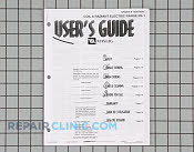 Manual, use & care - Part # 1022594 Mfg Part # 74007489