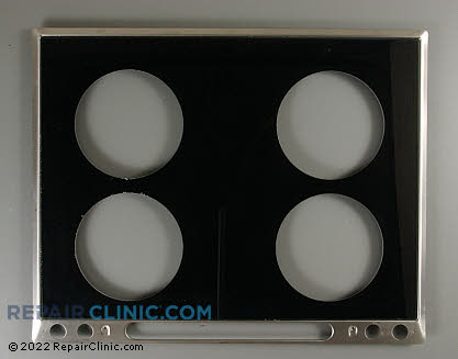 Metal Cooktop WB57K5048 Main Product View