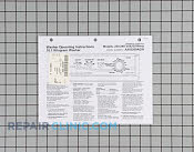 Manual, use & care - Part # 437016 Mfg Part # 21001711